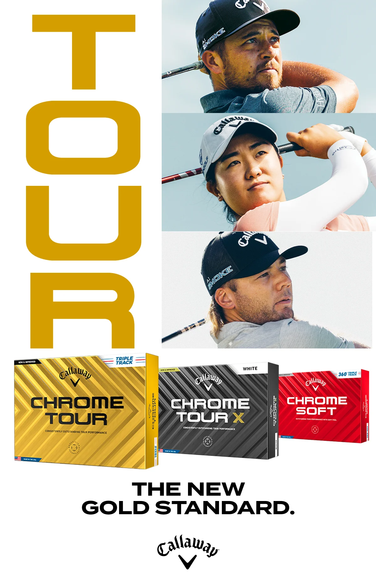 Callway Chrome Family Of Golf Balls