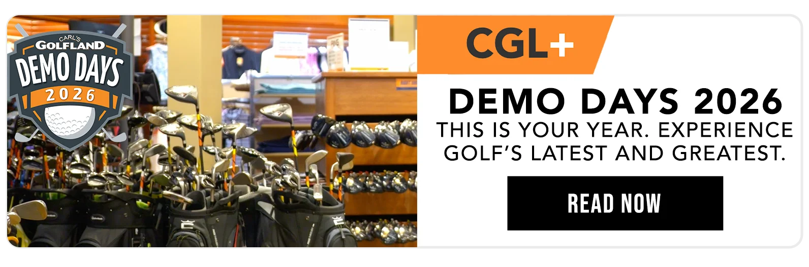 CGL+ | Carl's Golfland Demo Days 2026