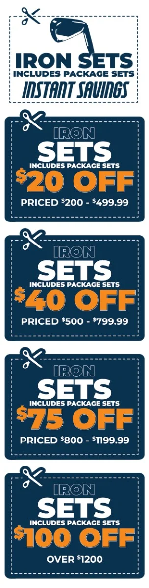 Iron and Package Set Coupons
