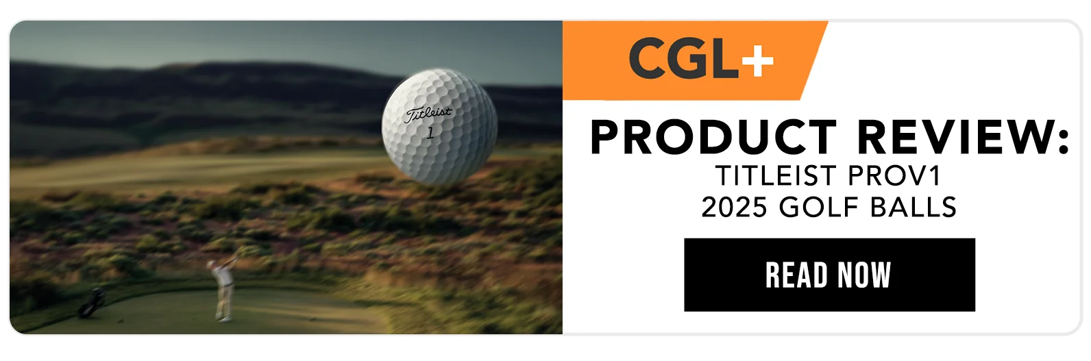 CGL+ | Titleist ProV1 2025 Golf Balls