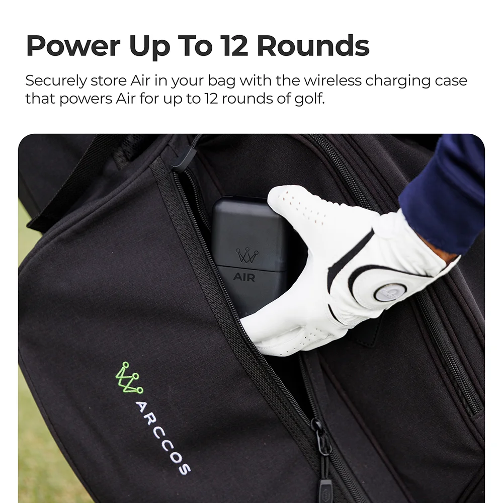 Arccos Air AI Golf Shot Tracker Power Up To 12 Rounds