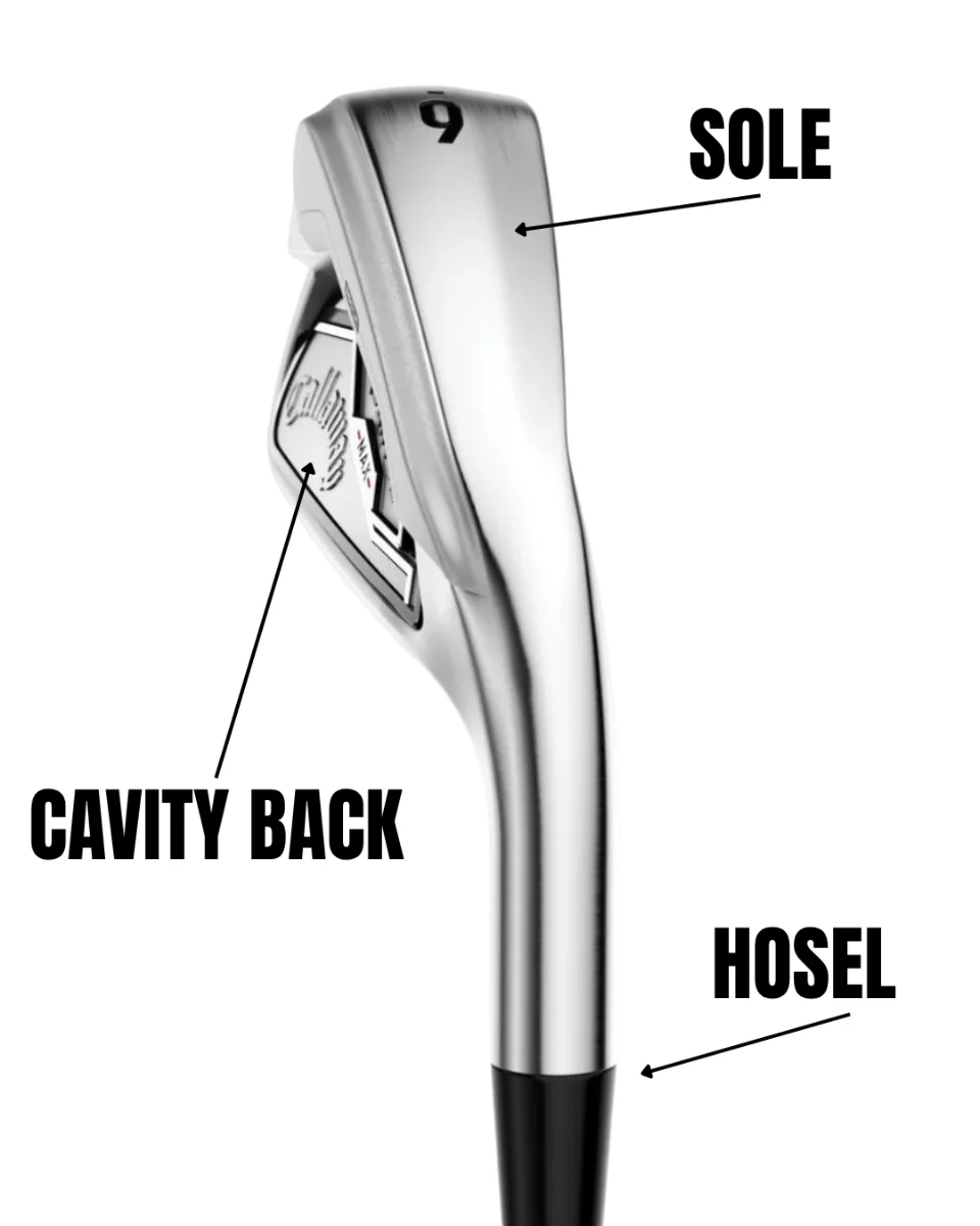Sole of a golf club