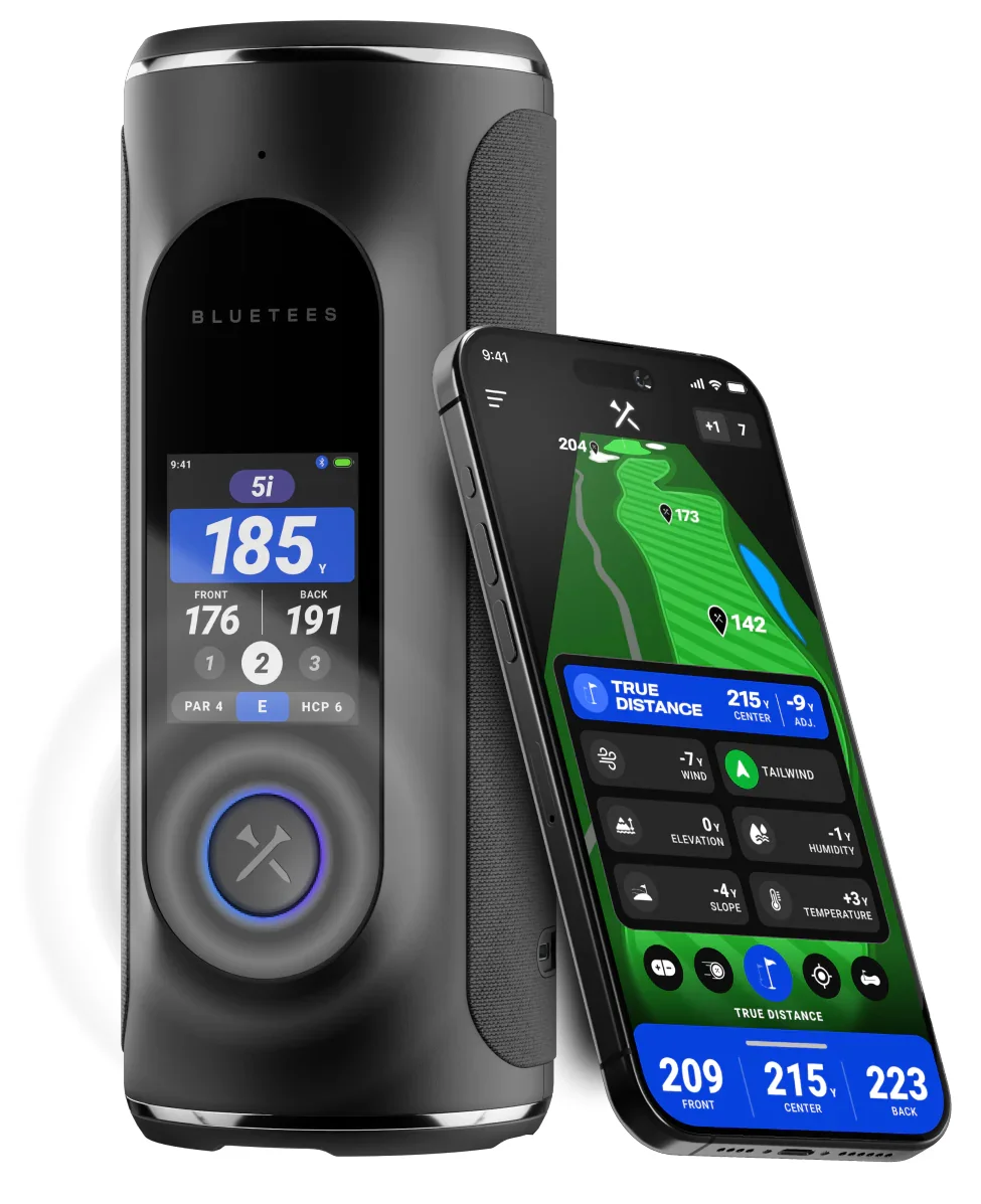 Blue Tees Player Pro GPS Golf Speaker