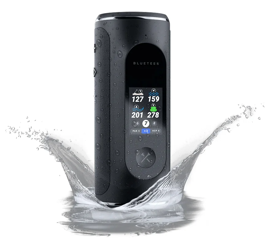 Blue Tees Player Pro GPS Golf Speaker
