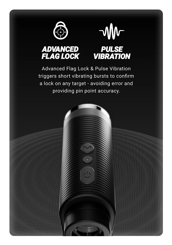 Blue Tees Series 3 Max+ Golf Rangefinder - Black