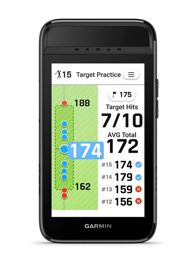 Garmin Approach G82 Target Practice Range Mode