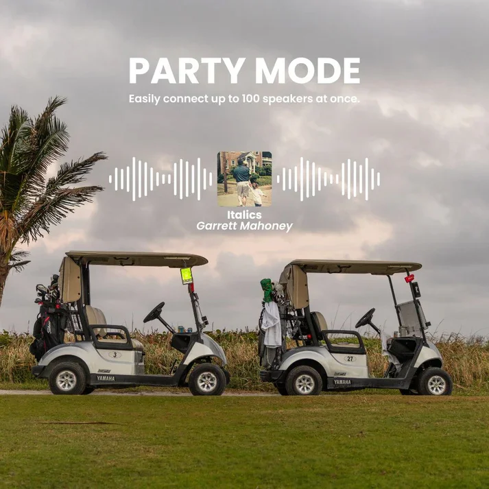 Pinned Golf Sound Stick PRO Party Mode