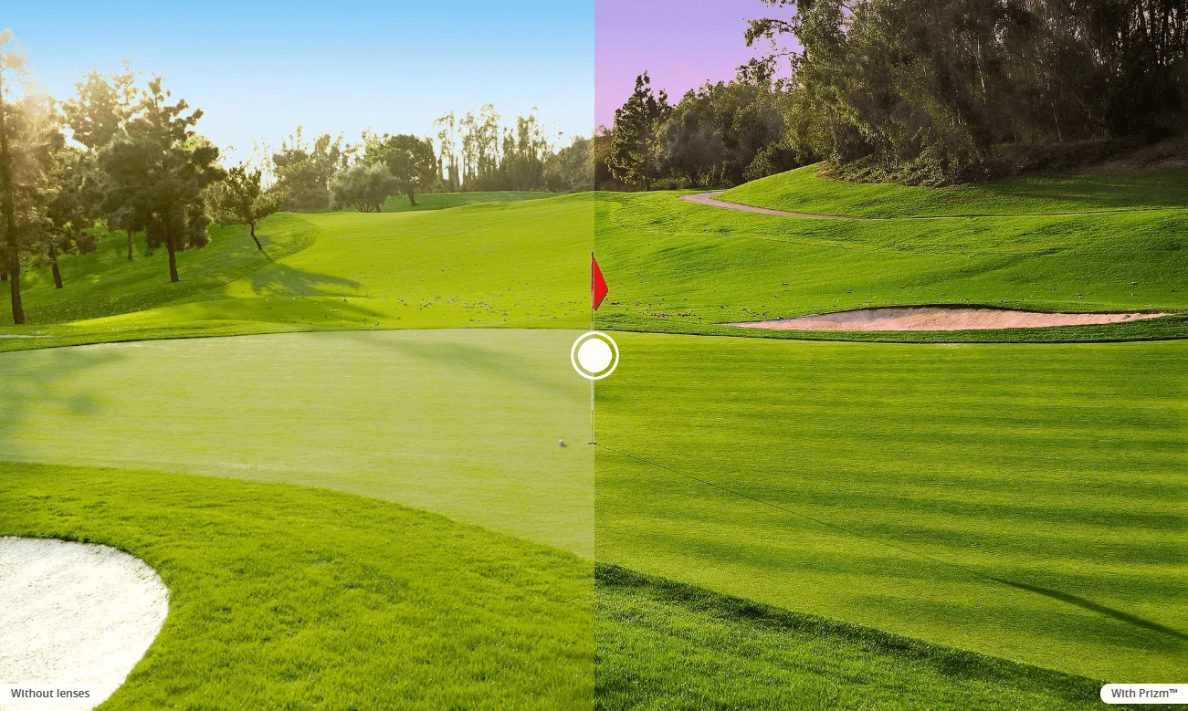 Prizm Golf Lens Compare