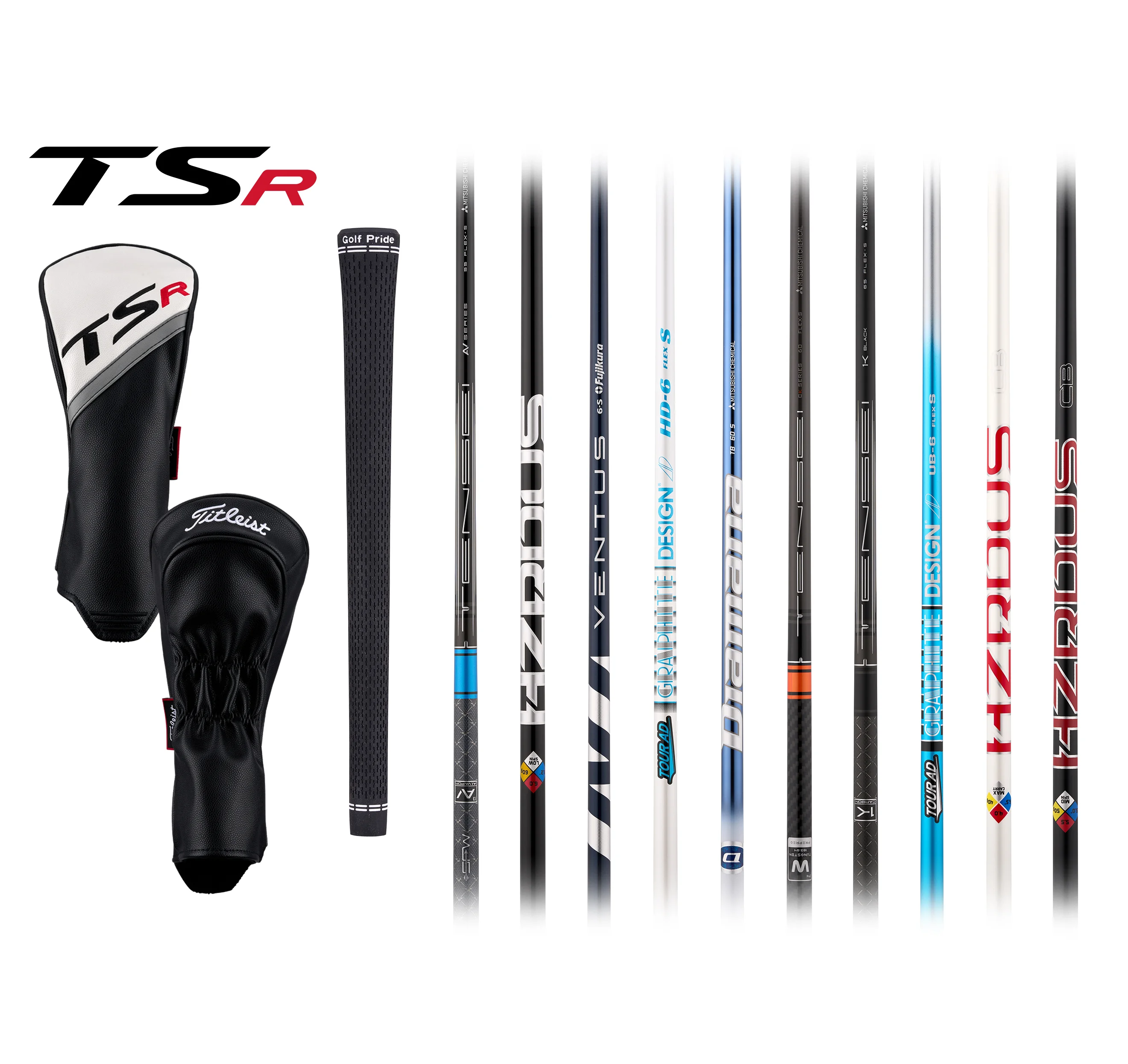 thumbnail interactive-video image 1 of Custom Cstrange Golf Driver Shaft For Titleist (TS, TSi, TSR, GT) – Choose Flex, Length, Grip 1 of 5
